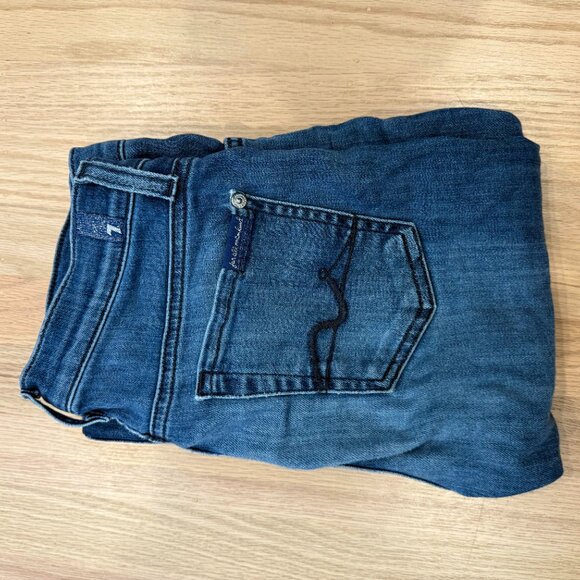 7 for All Mankind Angle Gwenevere Skinny Jeans Size 25 - Picture 3 of 4